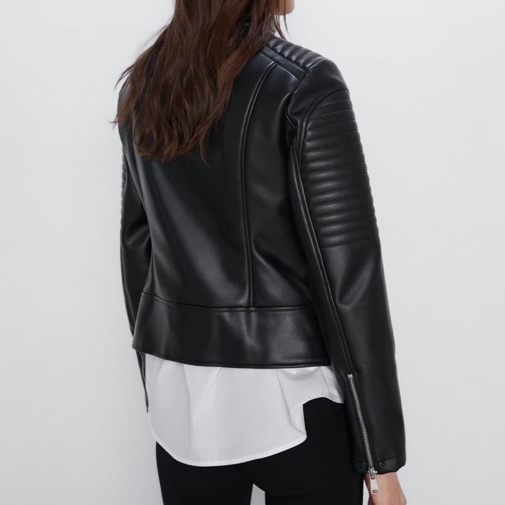 Zara Leather Jacket - Picture 5 of 5